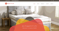 Desktop Screenshot of ksfoam.com